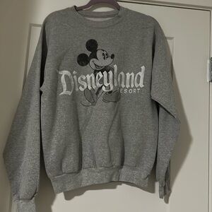Gray Disneyland Resort Crewneck